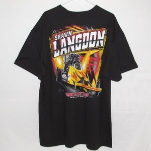 NHRA Drag Racing Shawn Langdon T Shirt Men's XXL